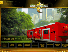 Tablet Screenshot of celebritytrailers.com